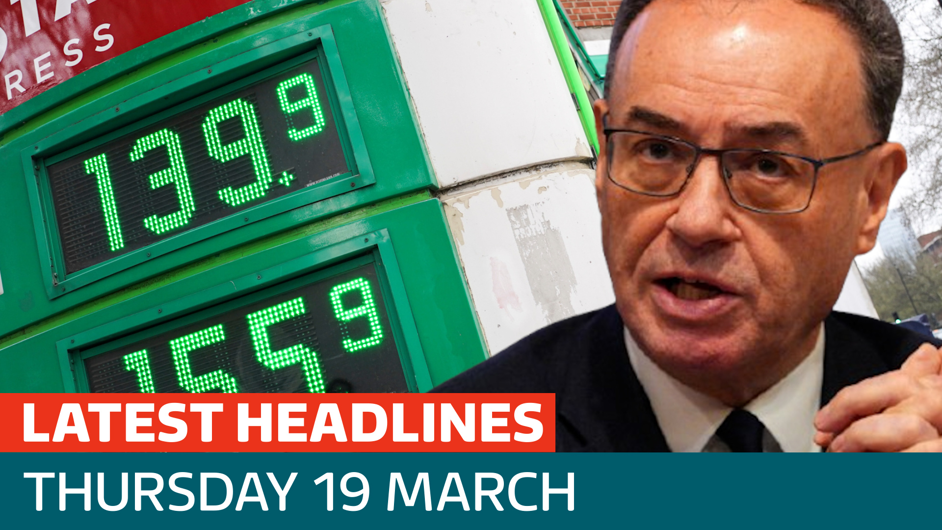 The latest headlines - as Bank of England holds interest rates at 3.75% - Latest From ITV News