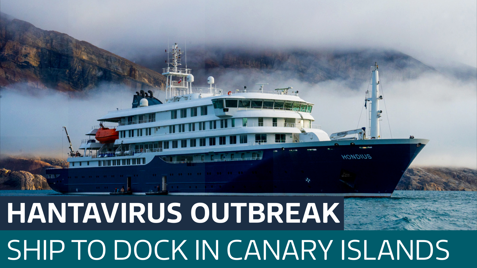 Hantavirus-hit cruise ship to sail to Canary Islands after permission granted by Spain - Latest From ITV News