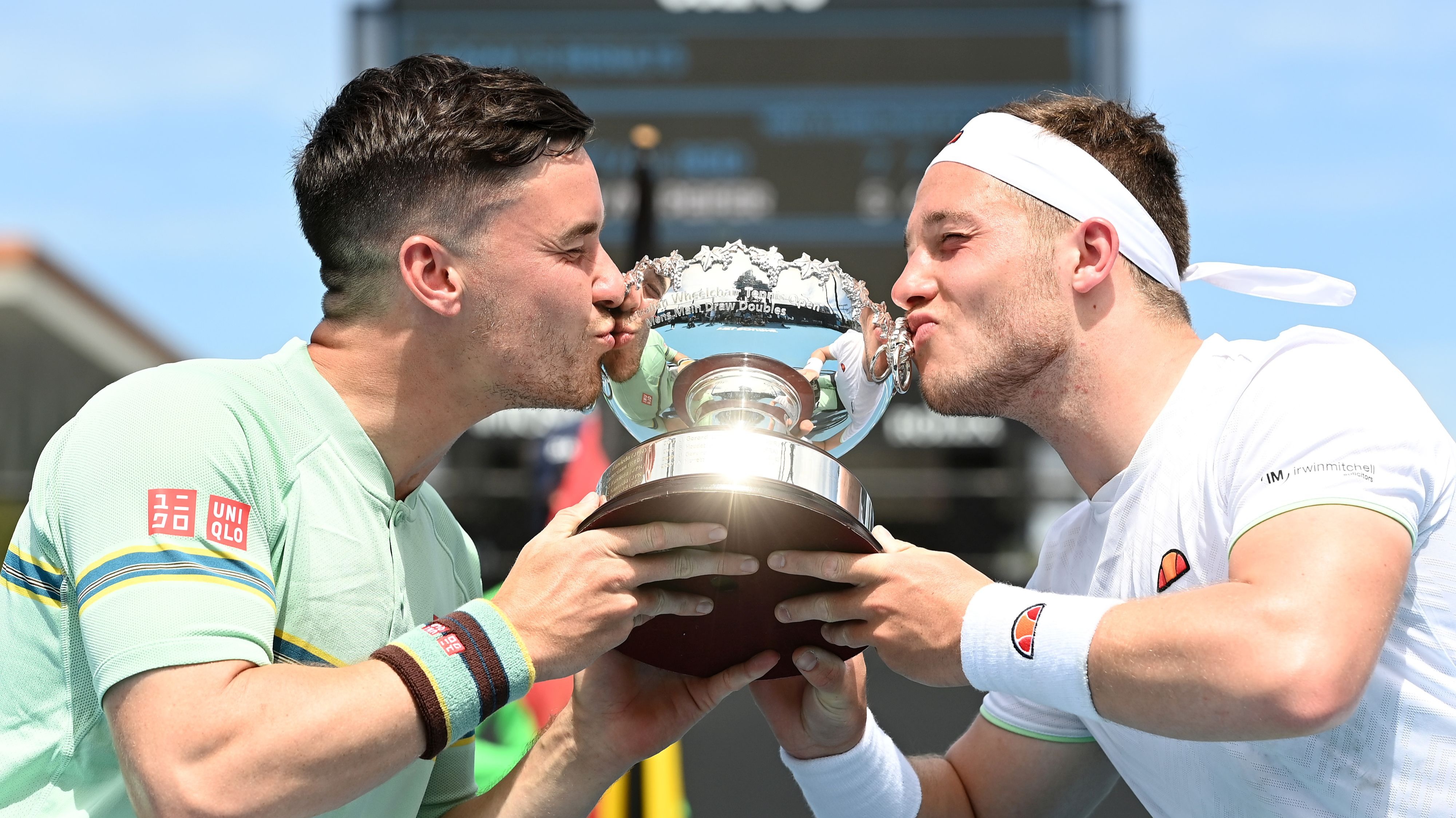 Norfolk's Alife Hewett And Partner Gordon Reid Defend Australian Open ...