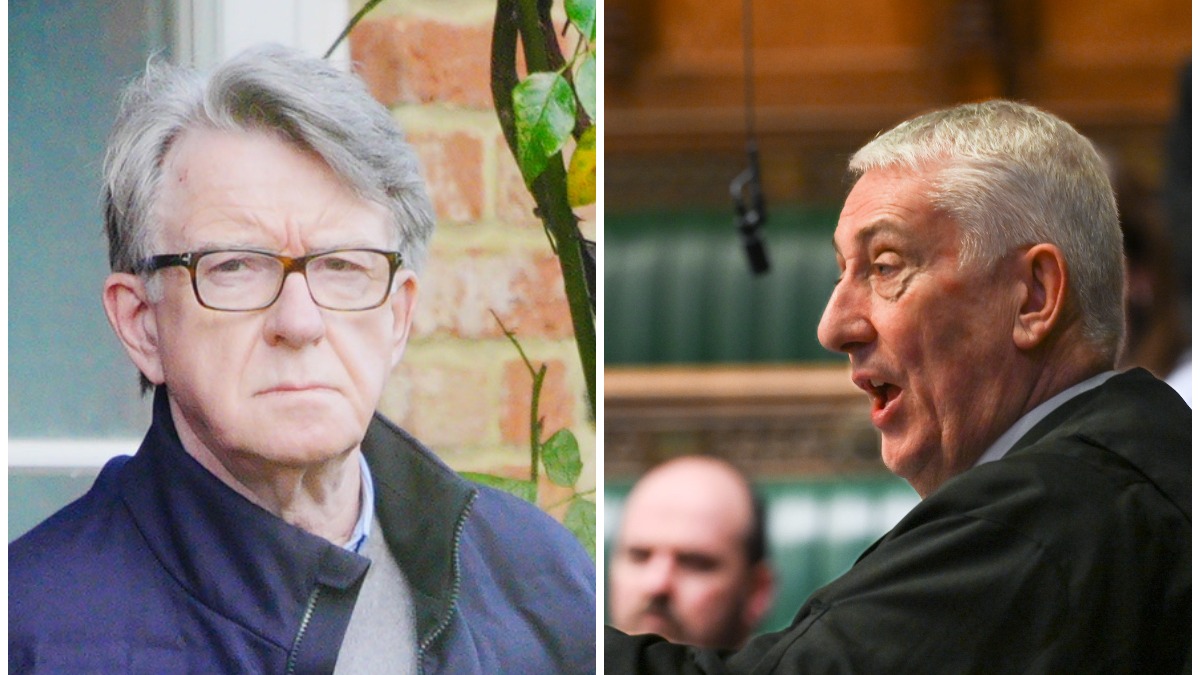 Speaker says he gave information to police about Lord Mandelson ahead of arrest