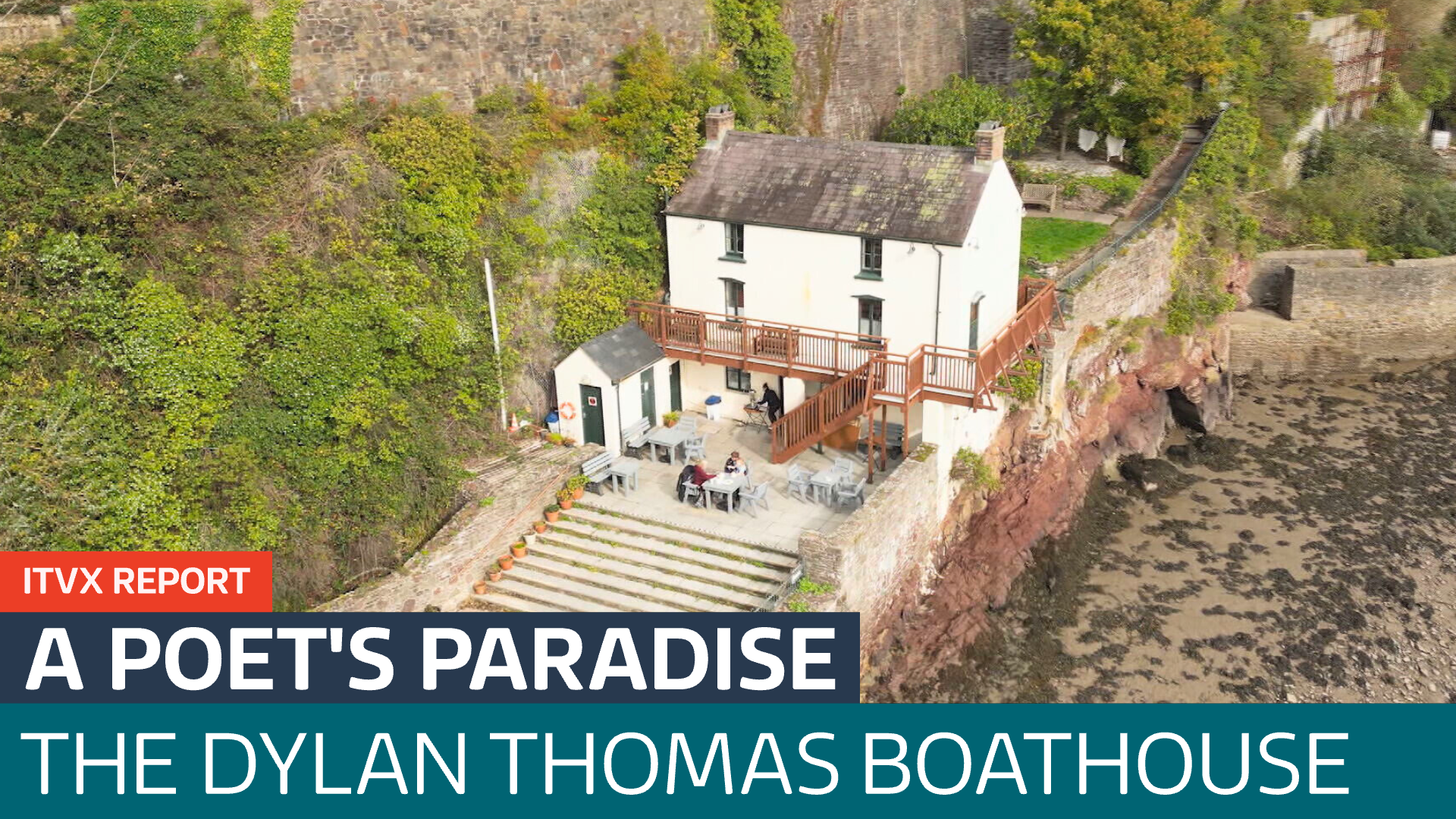 Inside the Laugharne boathouse where Dylan Thomas penned some of his ...