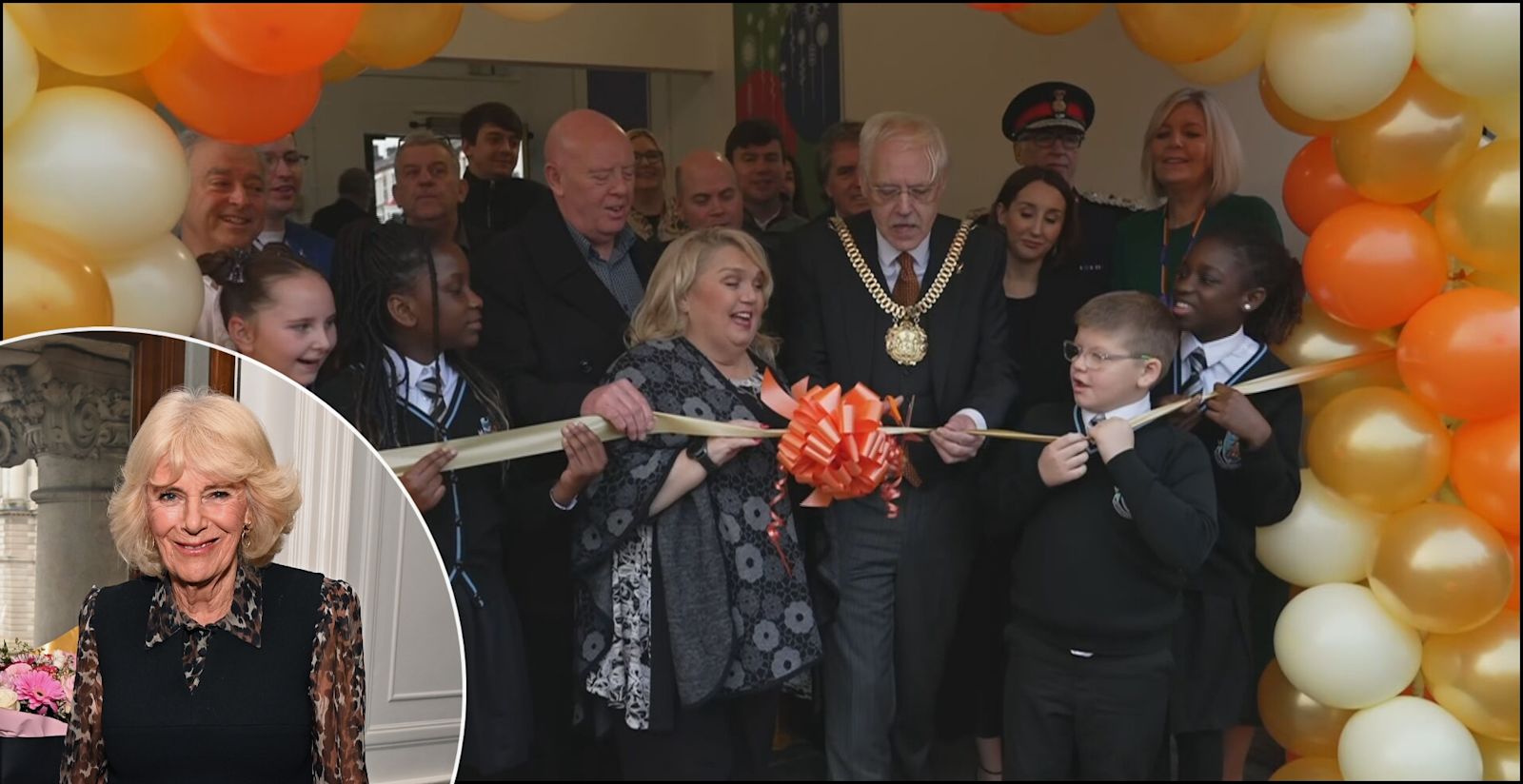 Queen praises community resilience as Spellow Library reopens after ...