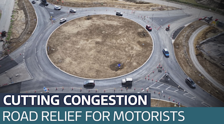Sizewell C open two giant roundabouts on the A12 in Suffolk to help ...