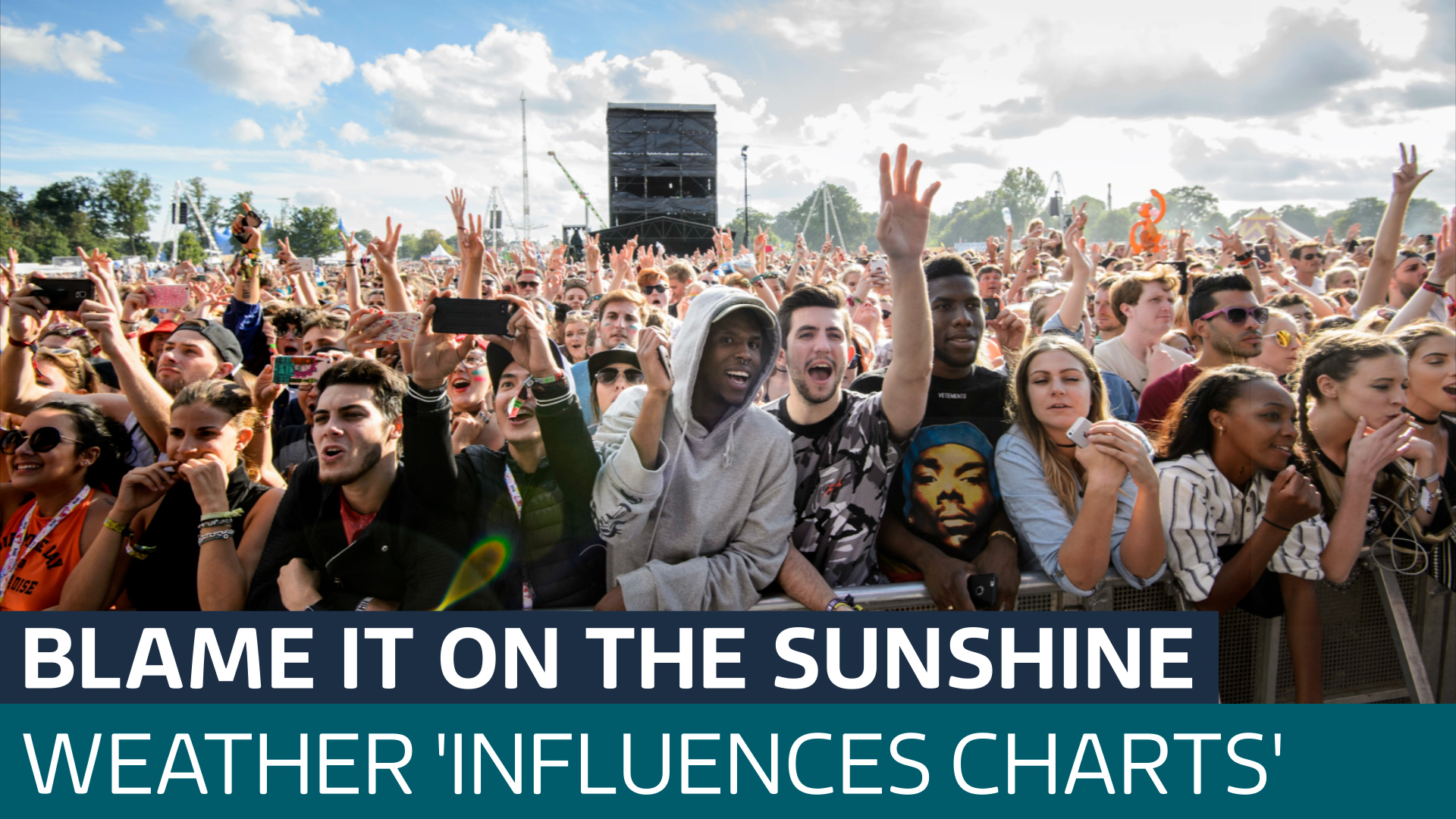 Weather can influence the success of music in the UK charts, research ...