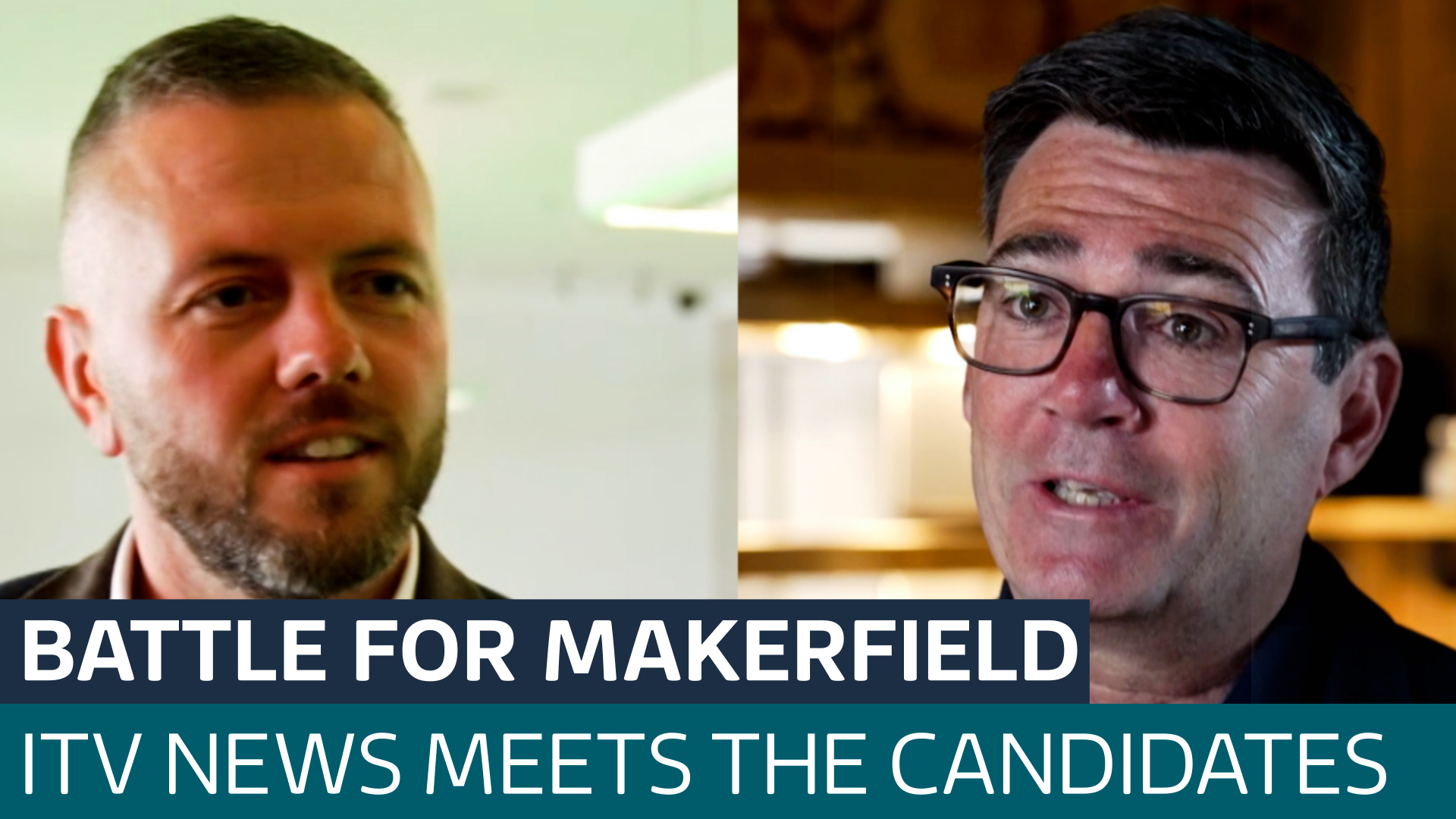 ITV News meets two candidates running in the key Makerfield by-election