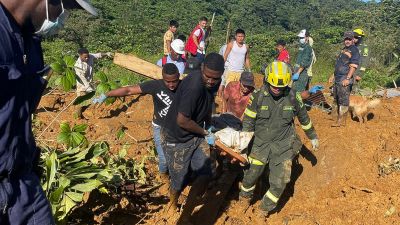 At least 34 people killed and dozens injured by a mudslide in Colombia ...