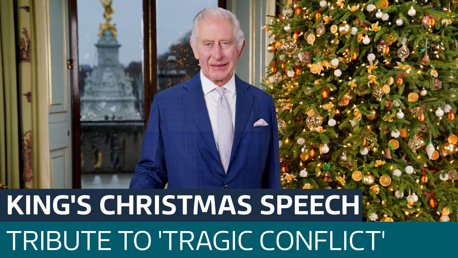 King Charles' Christmas Message 'Peace on Earth and goodwill to all