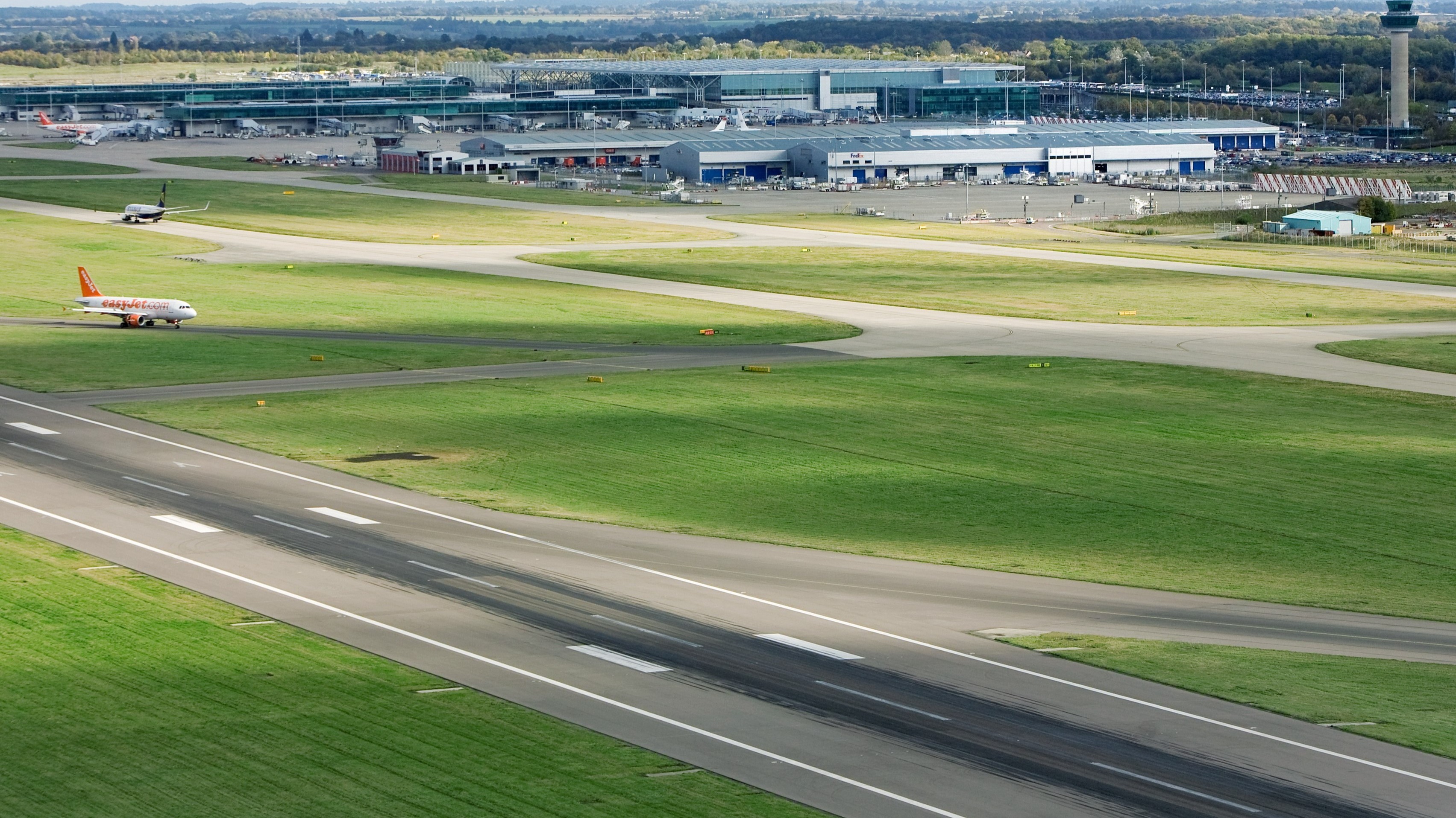 Stansted Airport s runway closes overnight as five month