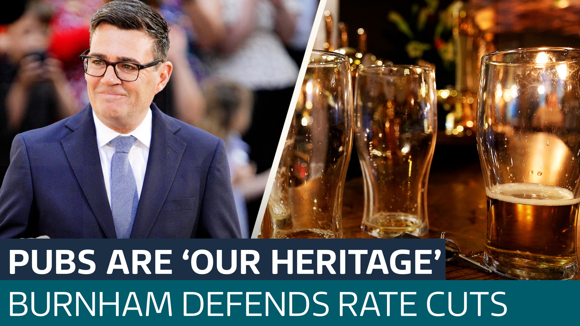 Burnham announces hospitality rates cut - as Badenoch warns 'tax rises coming'
