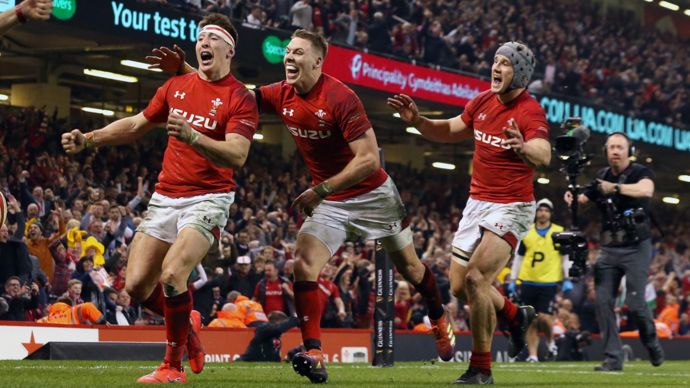 Wales recorded a record-breaking win to end England's Grand Slam hopes