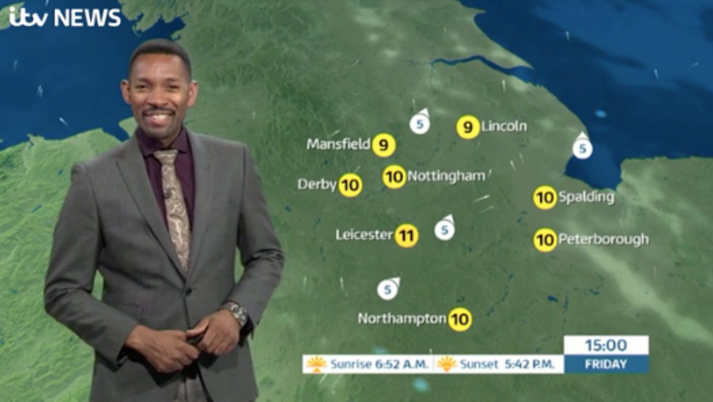 East Midlands Weather drier, remaining cloudy ITV News Central