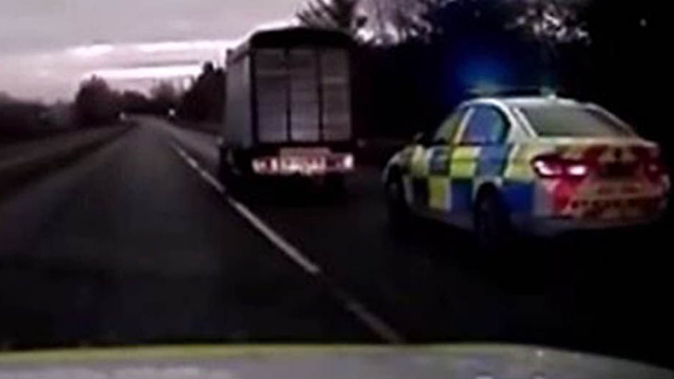 Van driver in lengthy high-speed police chase ends on wrong side of ...