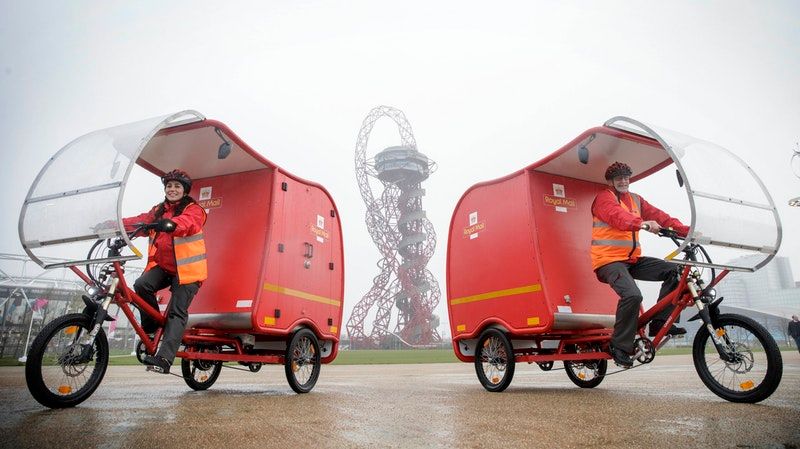 Royal mail bike online delivery