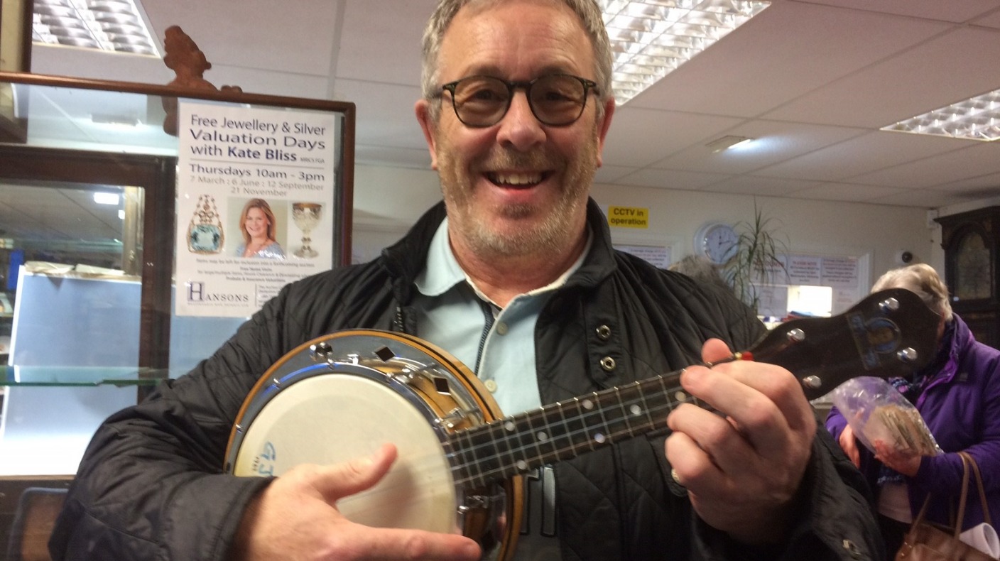 Ukuleles used by comedy legend George Formby sell for thousands | ITV Granada