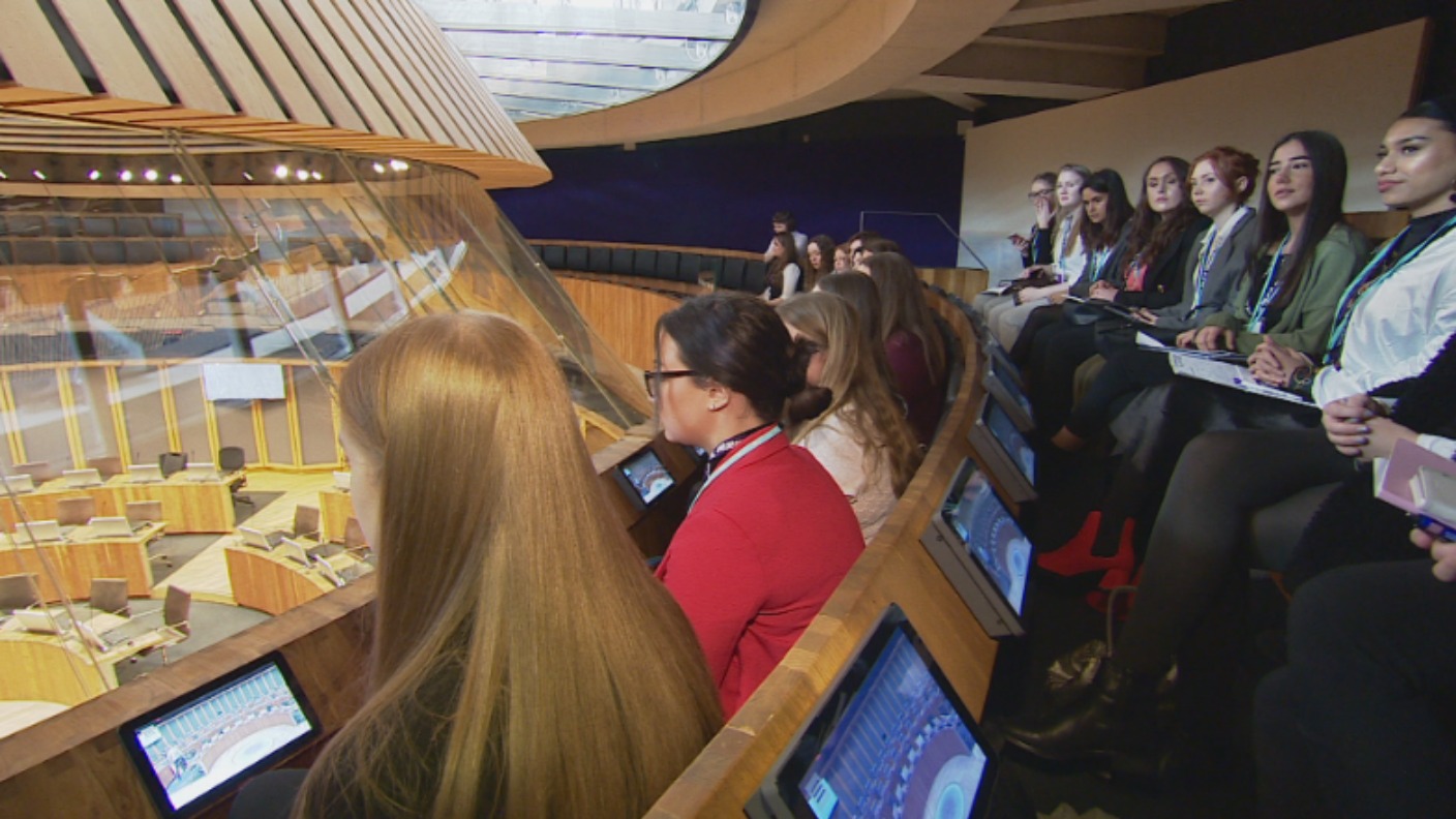 Young women encouraged to get into politics in Wales | ITV News Wales