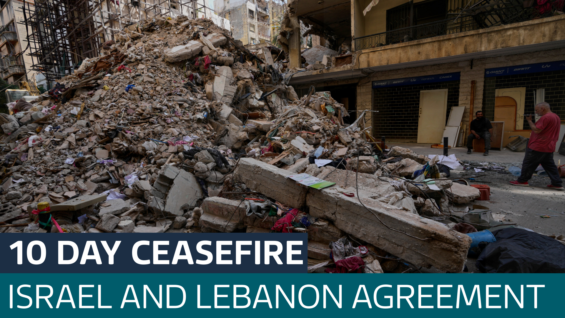 Trump says Israel and Lebanon have agreed to 10-day ceasefire - Latest From ITV News