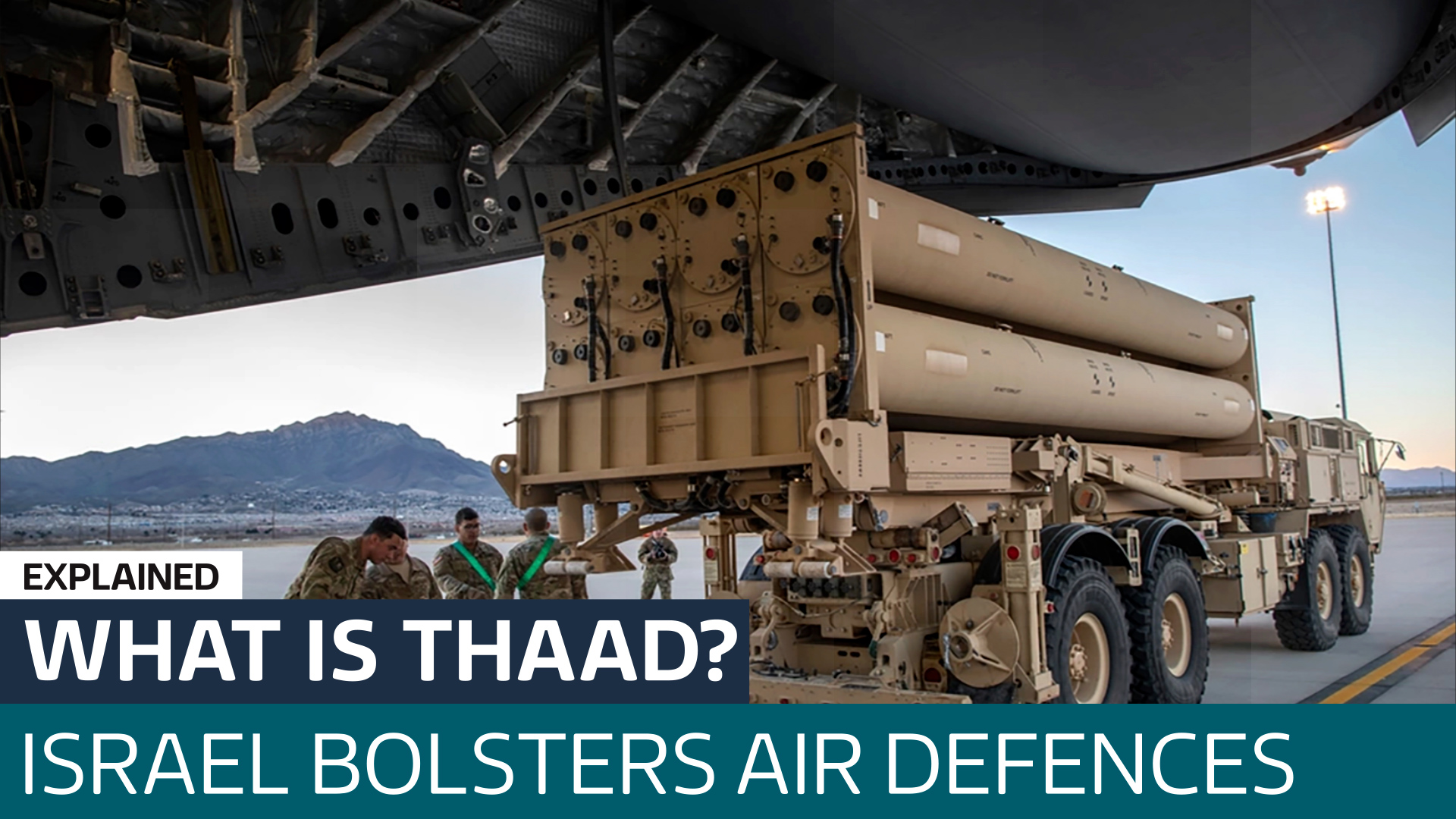 What is THAAD? How the USA is preparing to bolster Israel's air ...