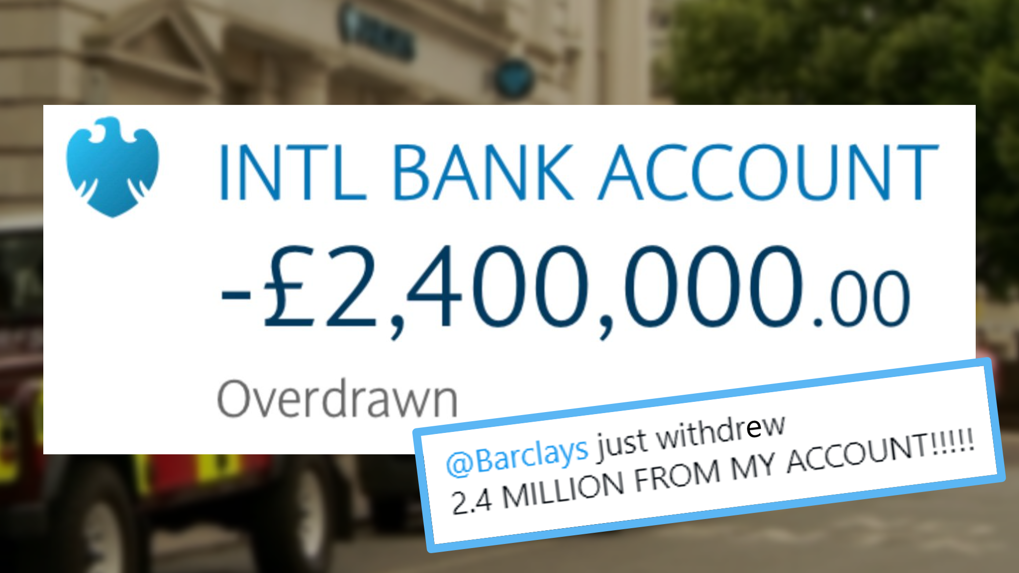 Barclays apologises after mistakenly leaving Jersey customer 2.4m