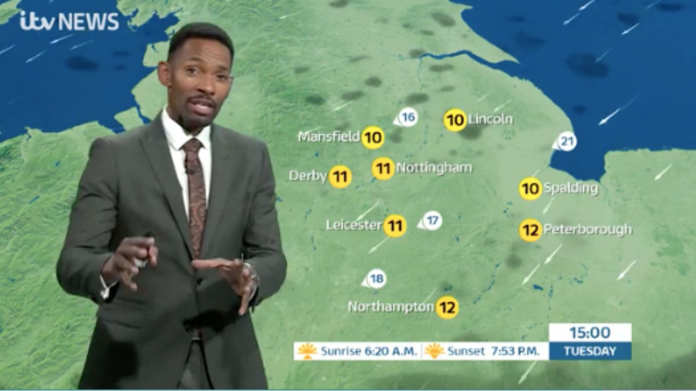 East Midlands Weather: Dry with sunny spells, feeling cooler | ITV News ...