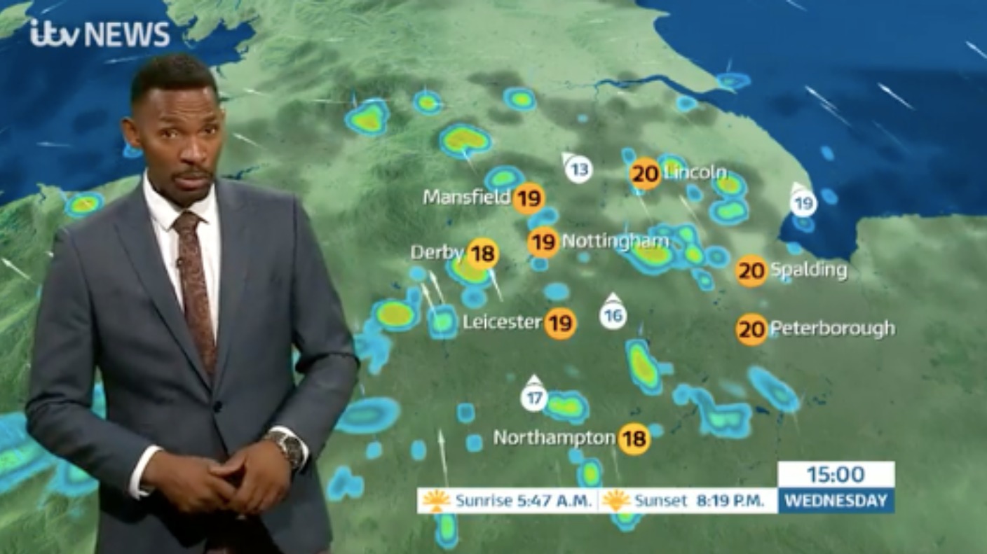 East Midlands Weather: Showers this afternoon | ITV News Central