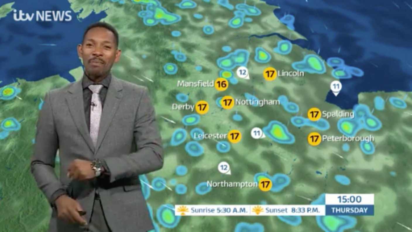 East Midlands Weather: Showers this afternoon | ITV News Central