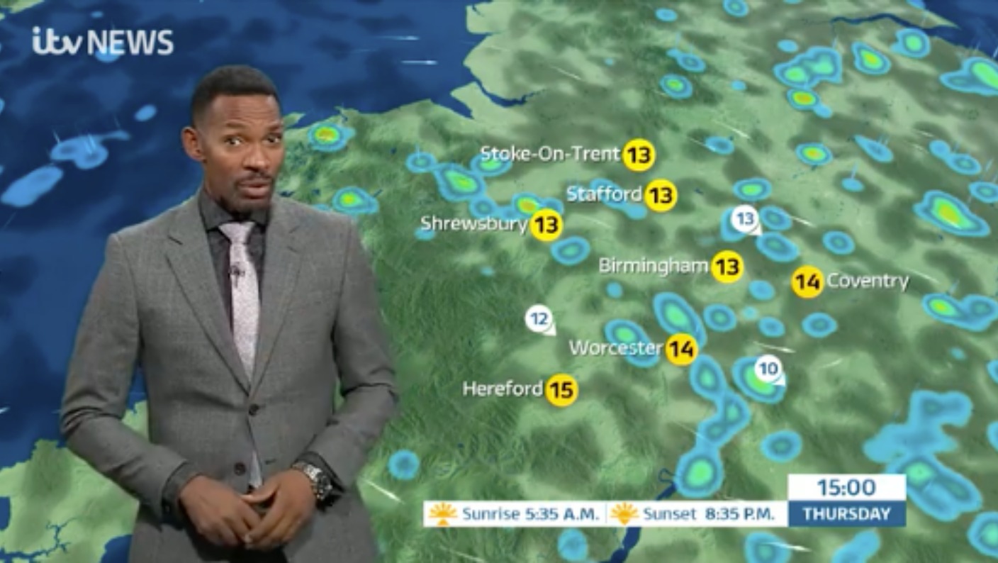 West Midlands Weather: Heavy showers in places this afternoon | ITV ...