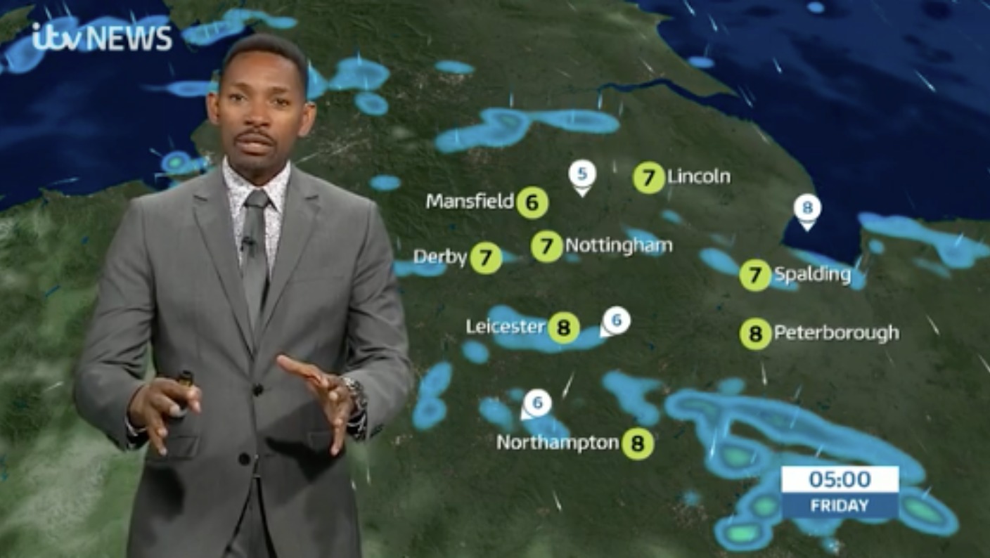 East Midlands Weather: Becoming colder with showers | ITV News Central