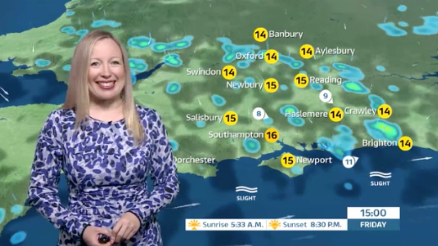 Friday's weather for the west ITV News Meridian