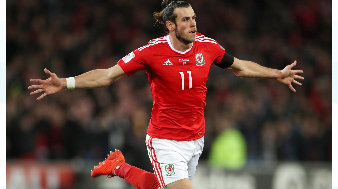 Gareth Bale named Wales Footballer of the Year for second