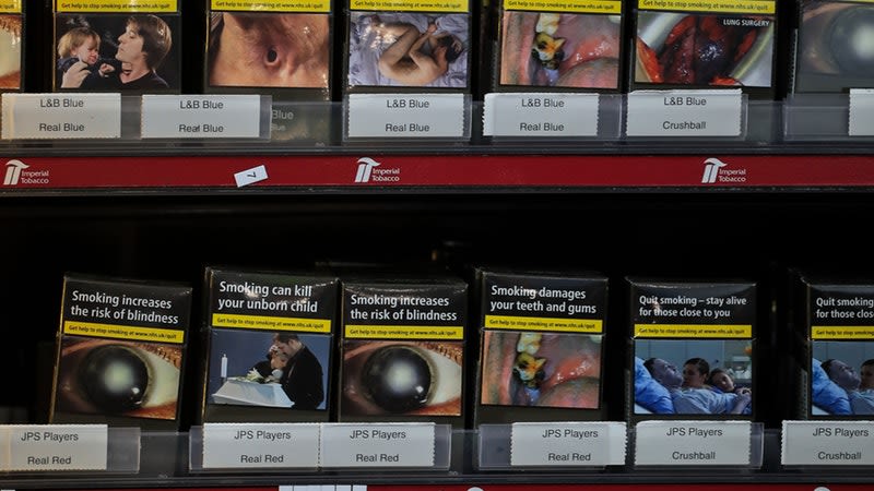 Tobacco display ban cuts risk of children smoking – study