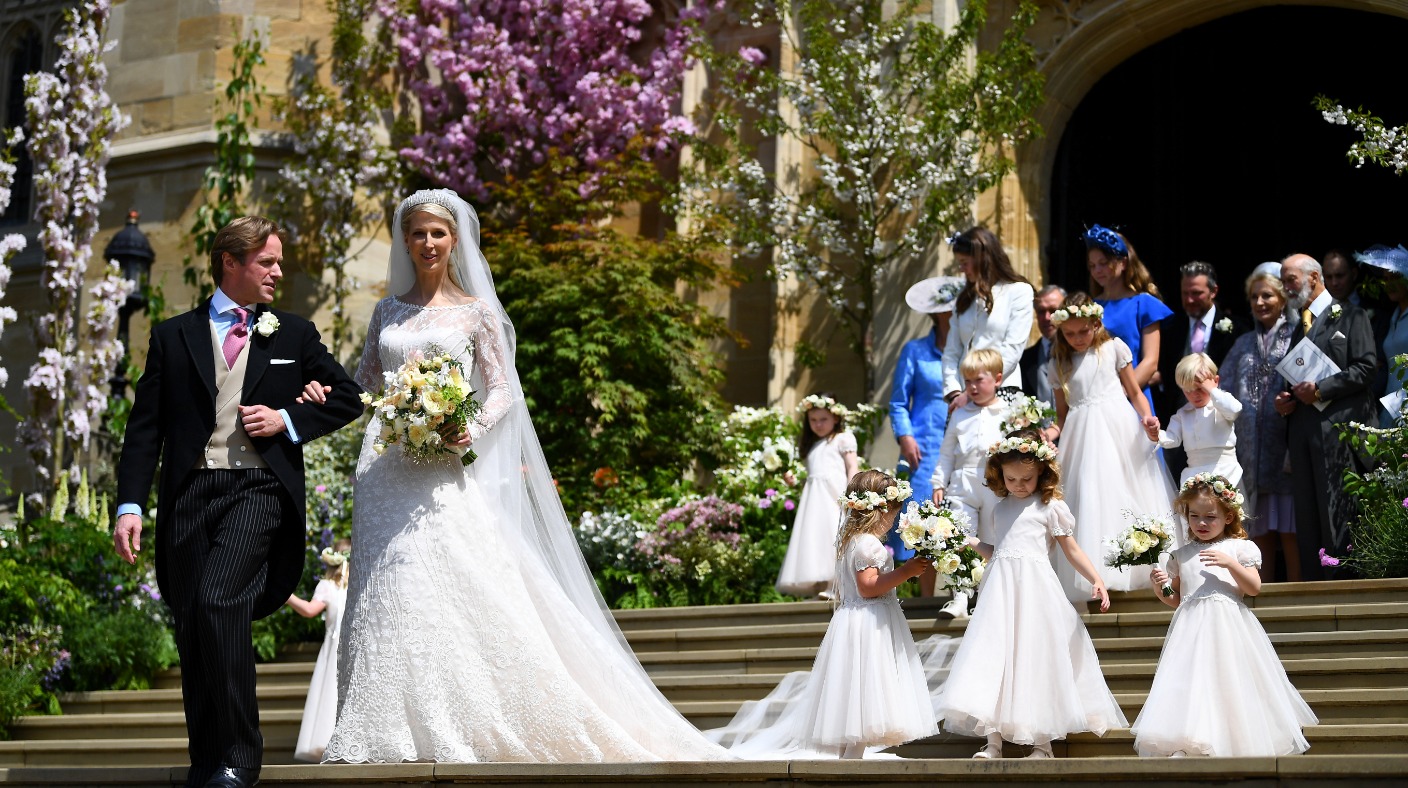 View Wedding Julian Fellowes Wife Background