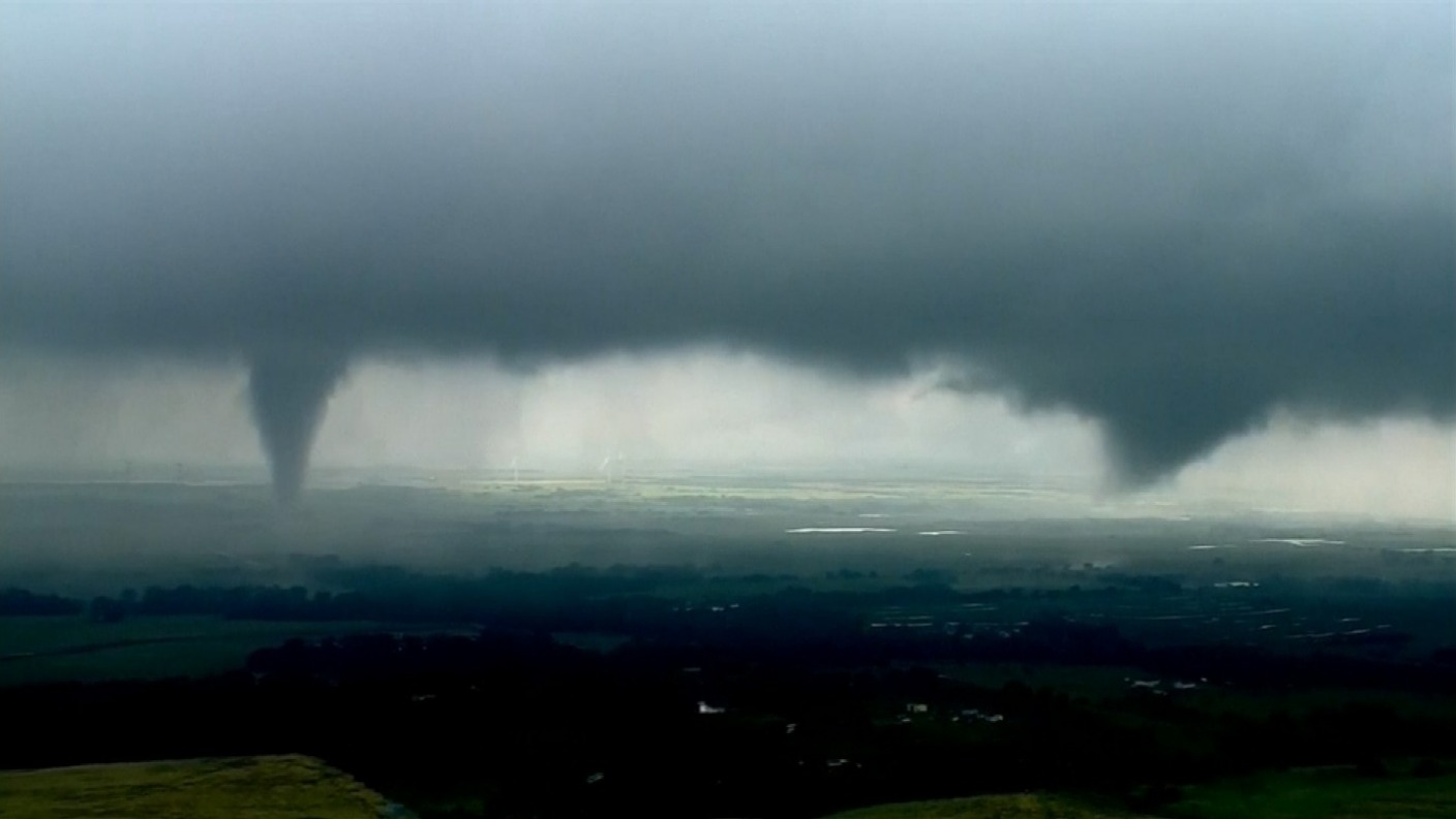 Tornadoes leave trail of destruction as they rip across Oklahoma | ITV News