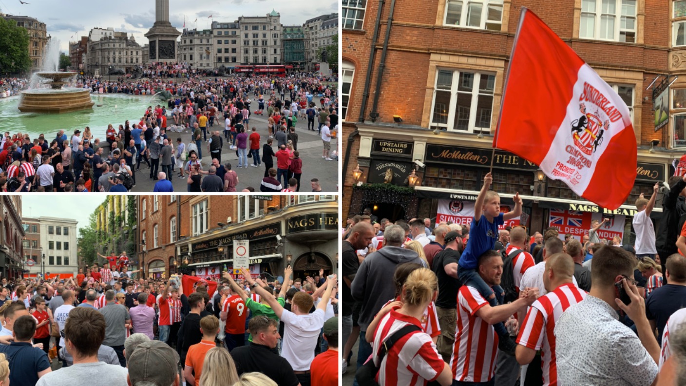 dissolvenza sguardo fisso Concentrazione sunderland fans in london  opportunità Antidolorifico molto