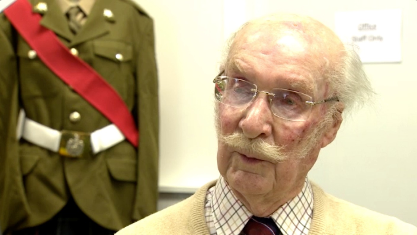 Hawick Royal Navy veteran tells his DDay story ITV News Border