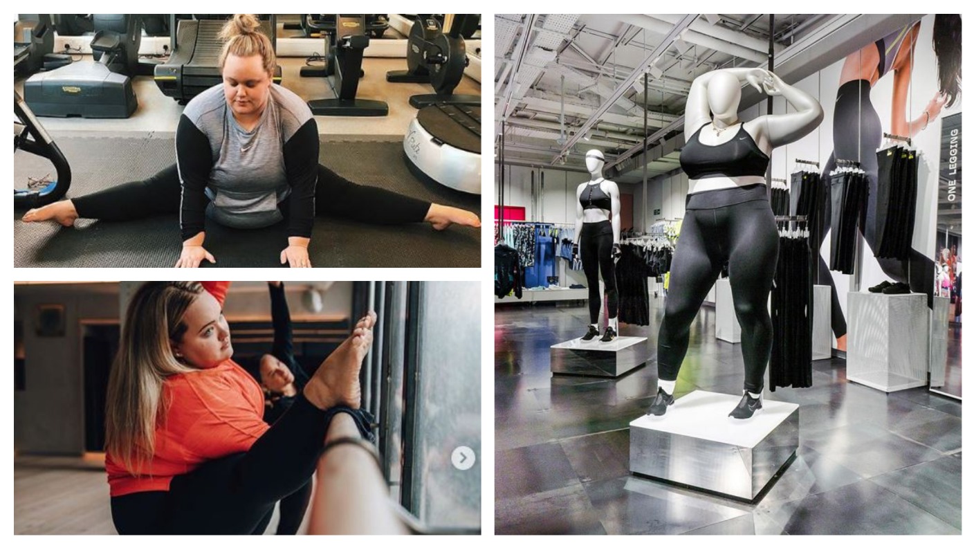 Nike plus sized model photo delights millions of women