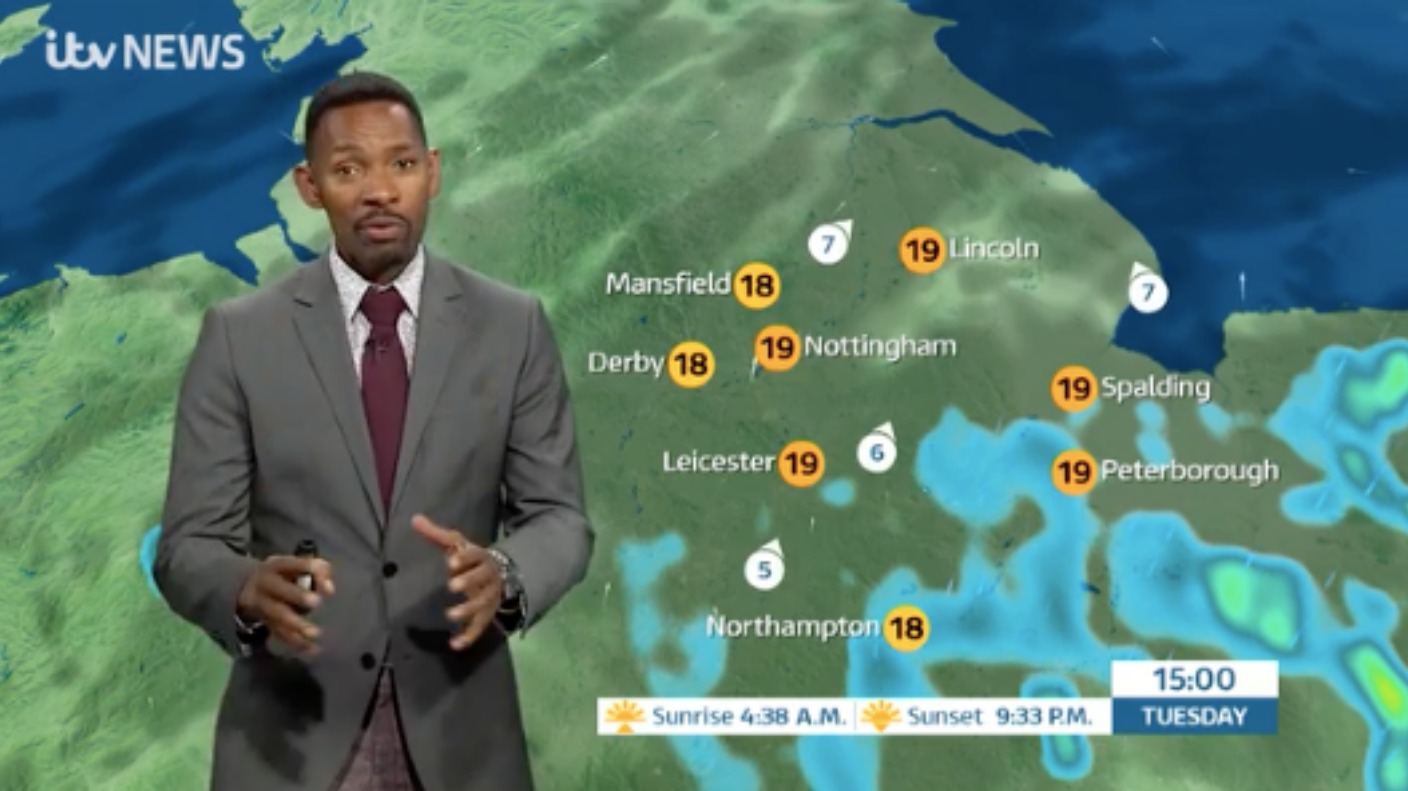 East Midlands Weather: Outbreaks of rain later | ITV News Central
