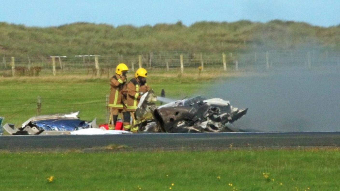 Crash at Caernarfon Airport Accidental death verdict recorded ITV
