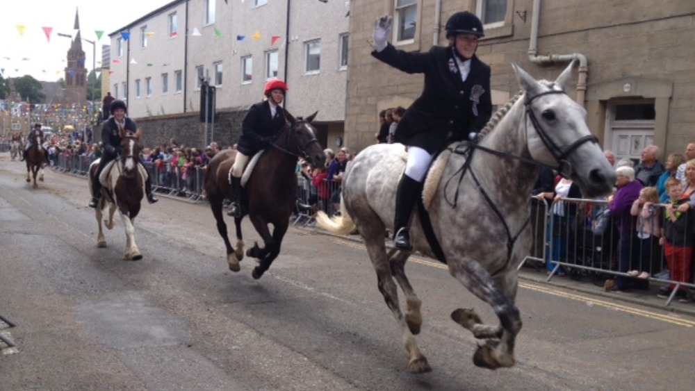 Thousands visit Galashiels for historic festival ITV News Border