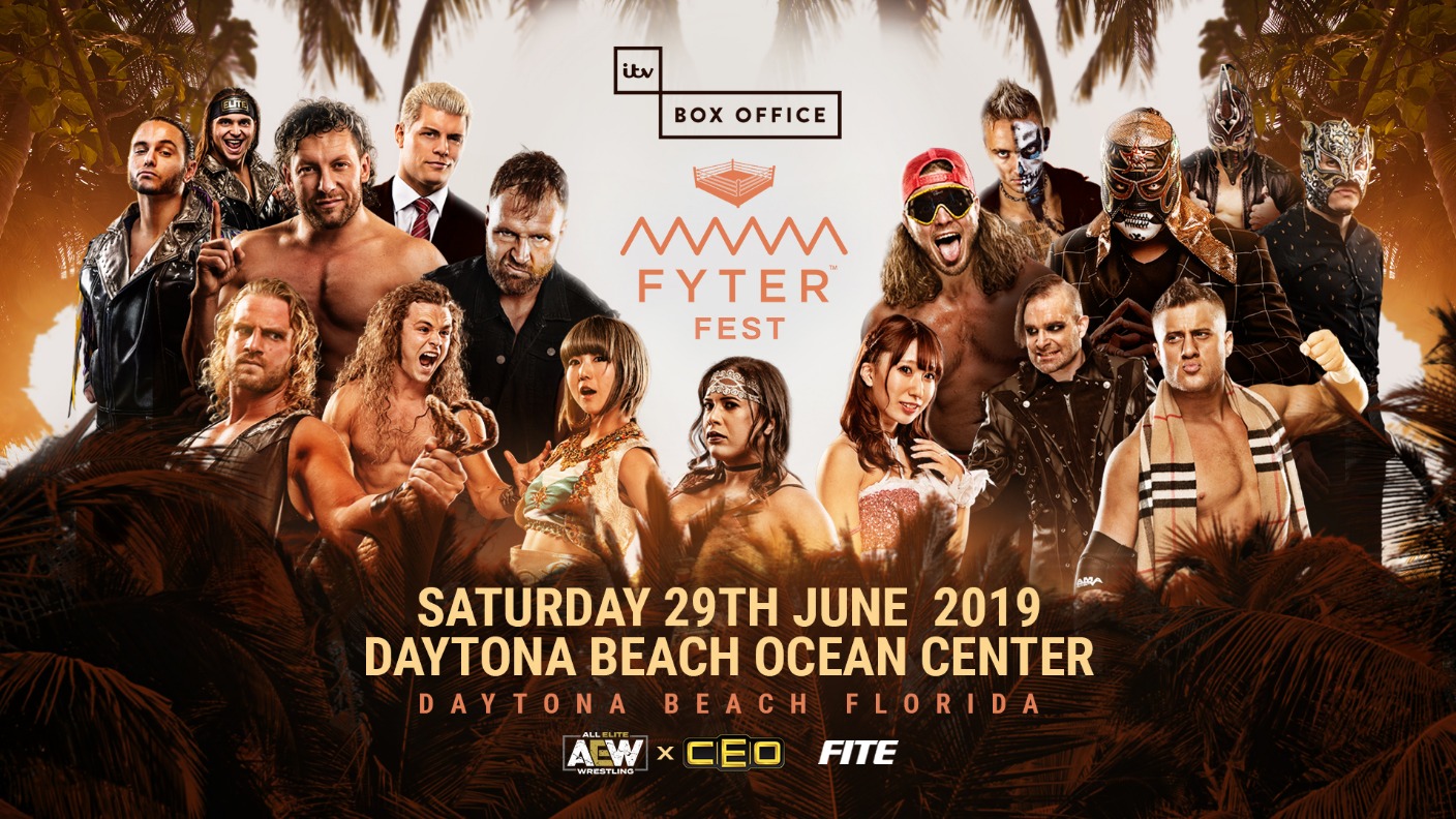 Preview AEW Fyter Fest live on FiteTV in partnership with ITV