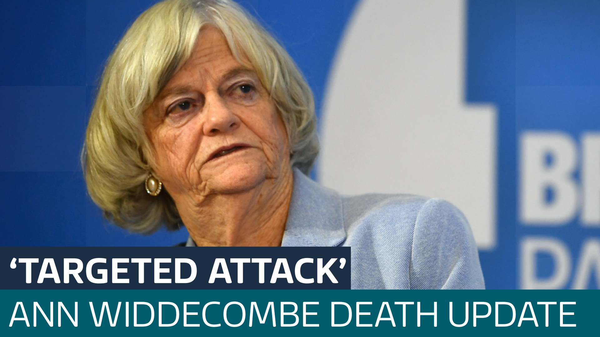 Ann Widdecombe was killed in 'targeted attack', say counter-terrorism police