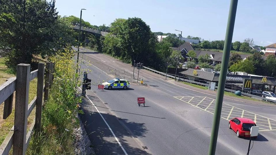 Person airlifted to hospital with serious injuries after motorbike