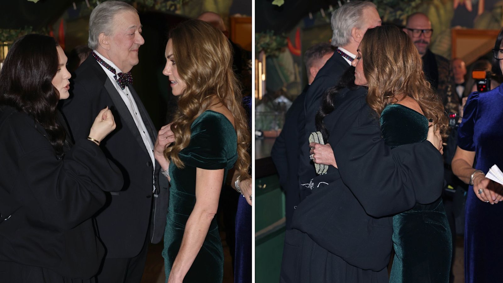 Princess of Wales hugs Jessie J at Royal Variety Performance over shared cancer experience | ITV News