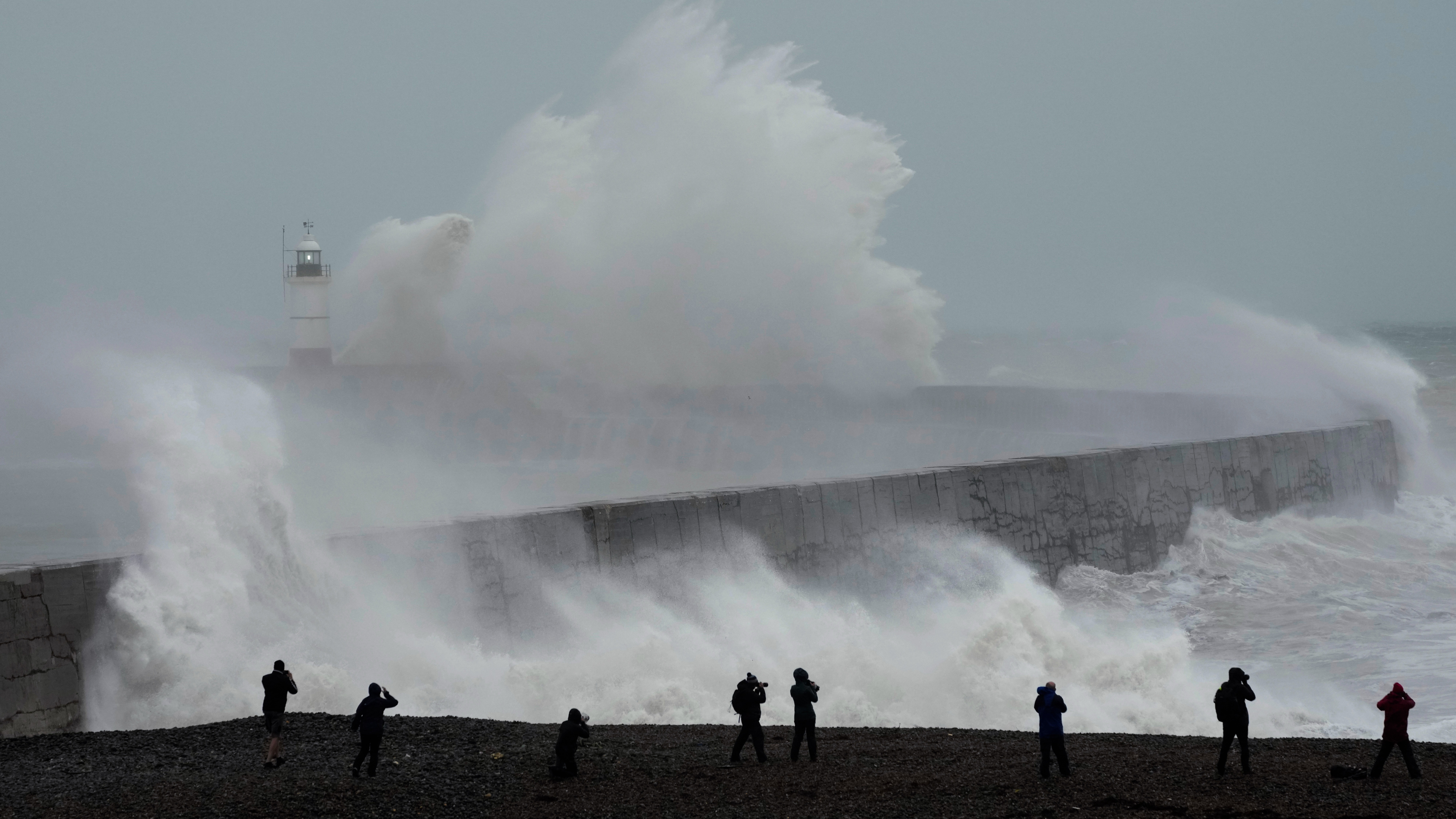 Storm Ciar n Schools shut homes evacuated and 9 000 properties