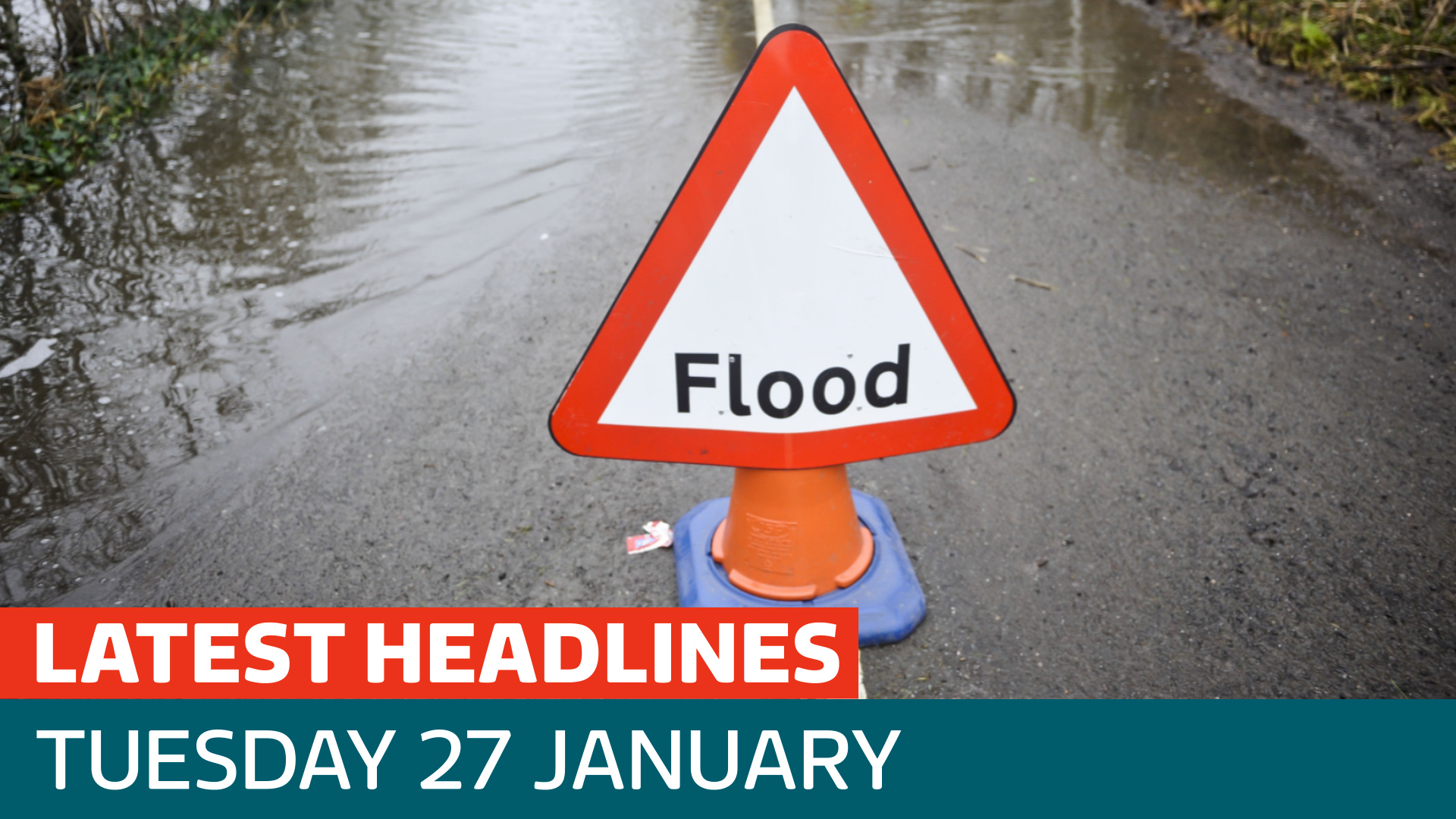 The latest headlines - as major incident declared in Somerset due to Storm Chandra flooding - Latest From ITV News