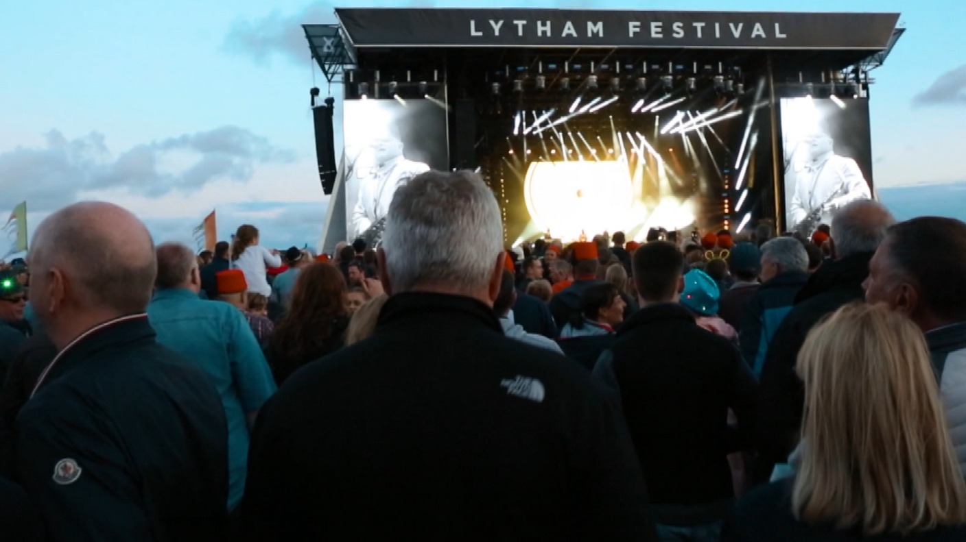 Lytham festival celebrates 10 years with star line up | ITV News Granada