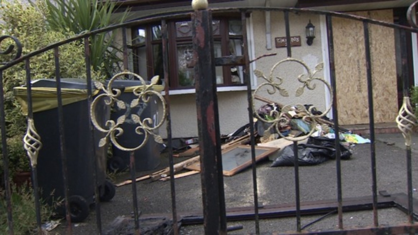 Arson attack on west Belfast house ‘reckless’ | UTV | ITV News