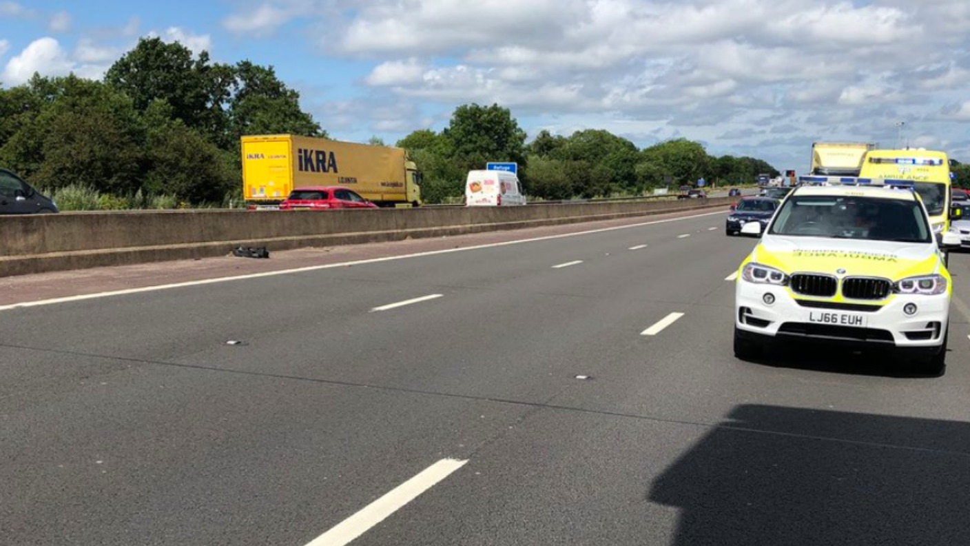 Lorry Driver Dies In M6 Crash | ITV News Central