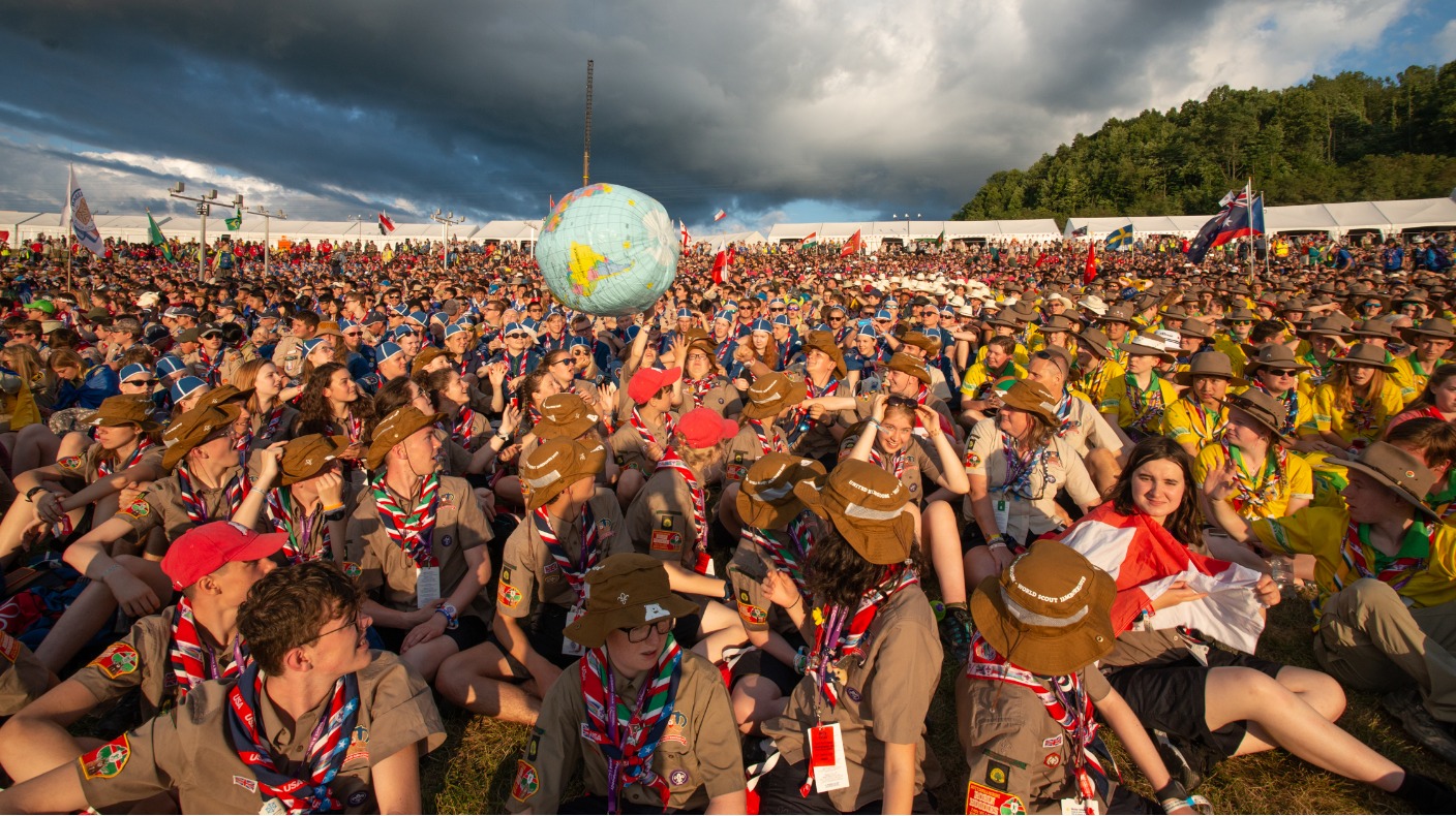 Yorkshire and Lincolnshire scouts join thousands of others for 24th