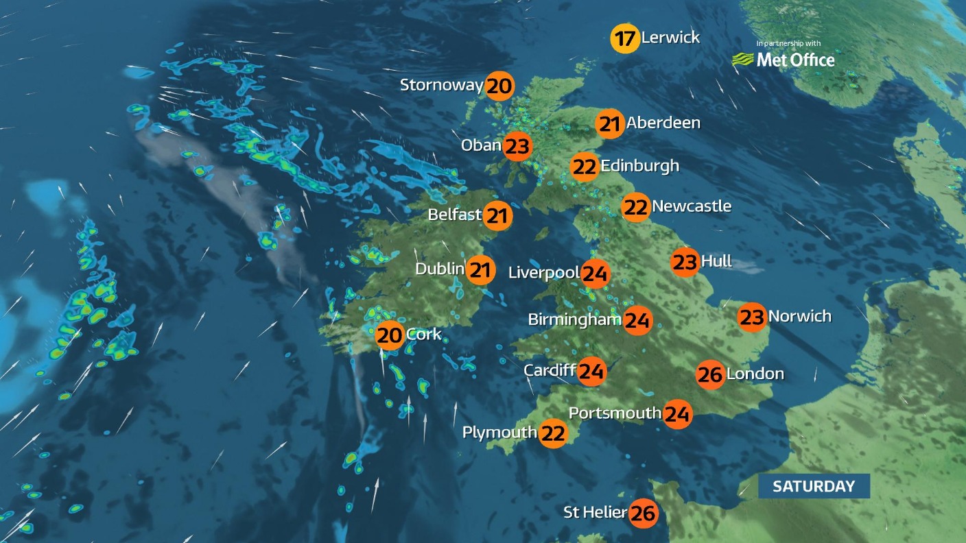 UK weather: Sunny spells with threat of thunder and rain | ITV News