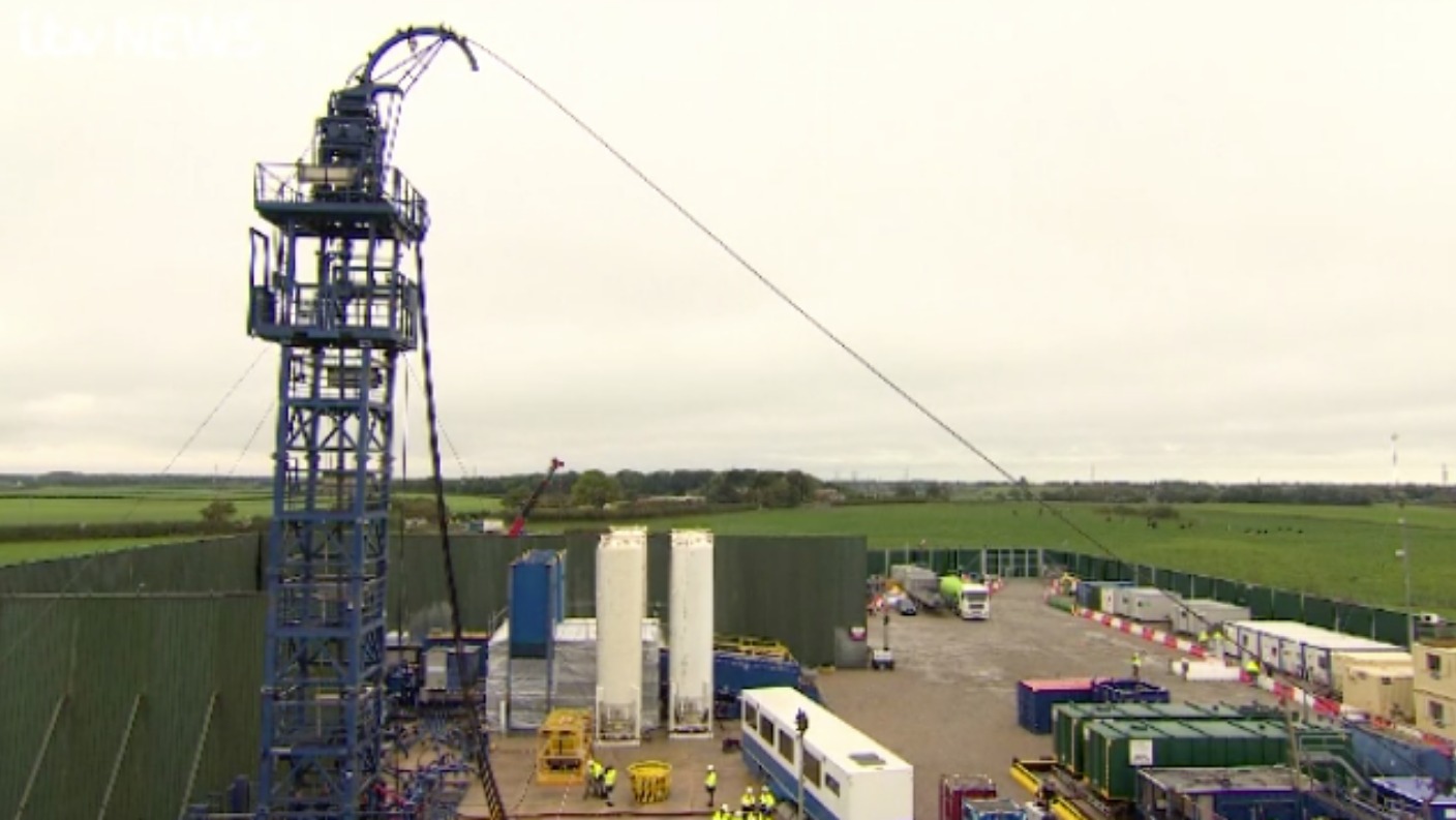 Cuadrilla Resumes Works At Lancashire Fracking Site Itv News